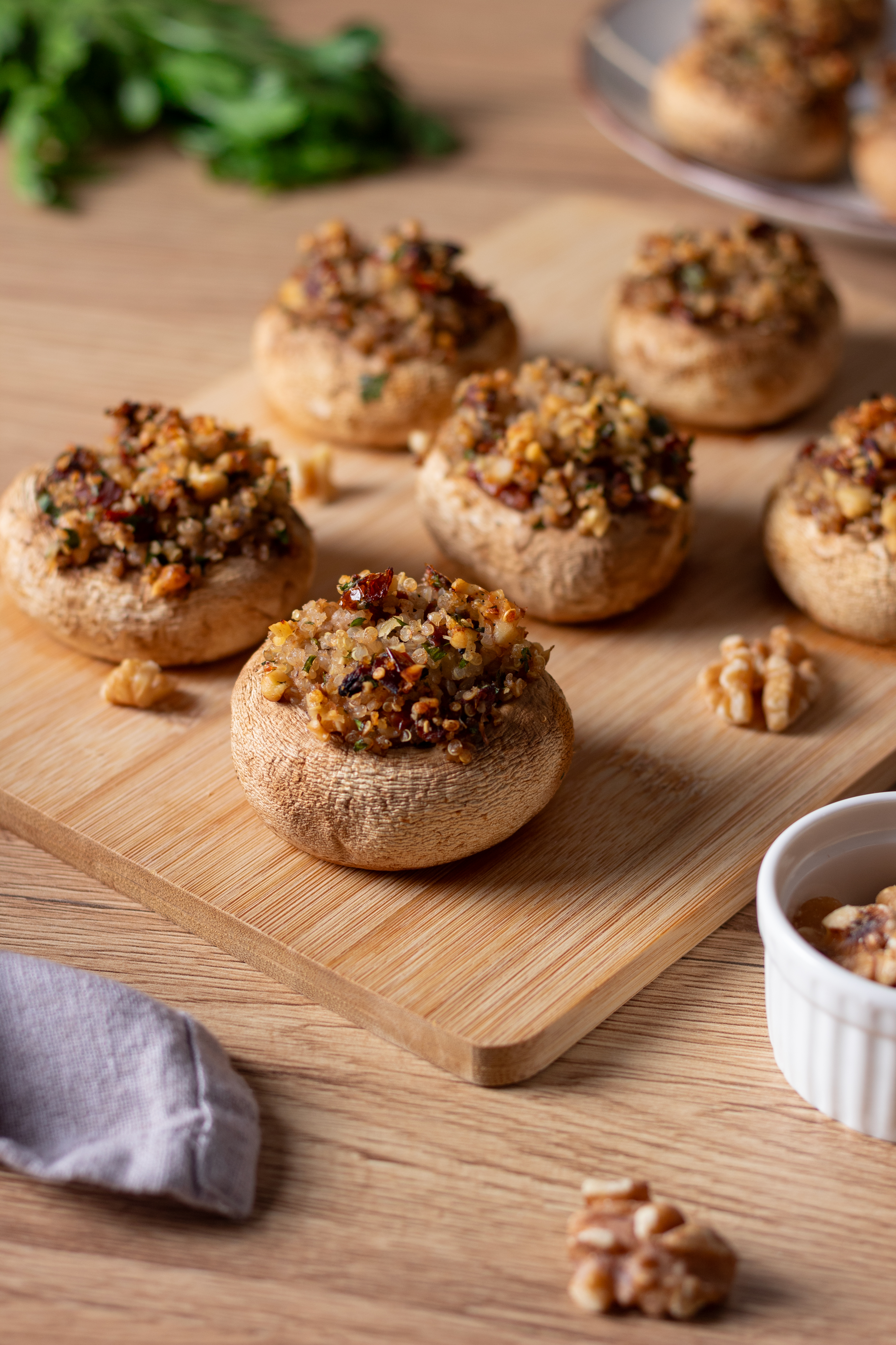 stuffed mushrooms