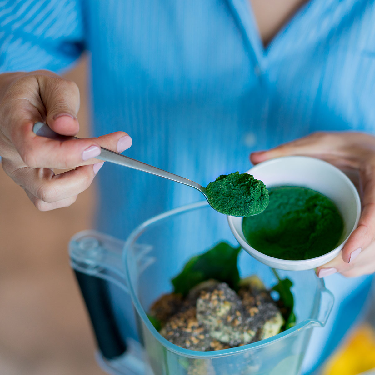 spirulina smoothie