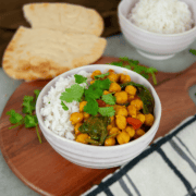 chickpea spinach curry