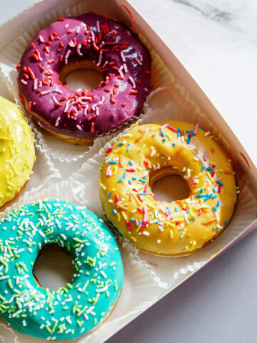 donut food dyes