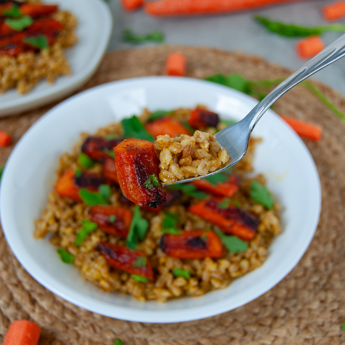 Carrots and Farro