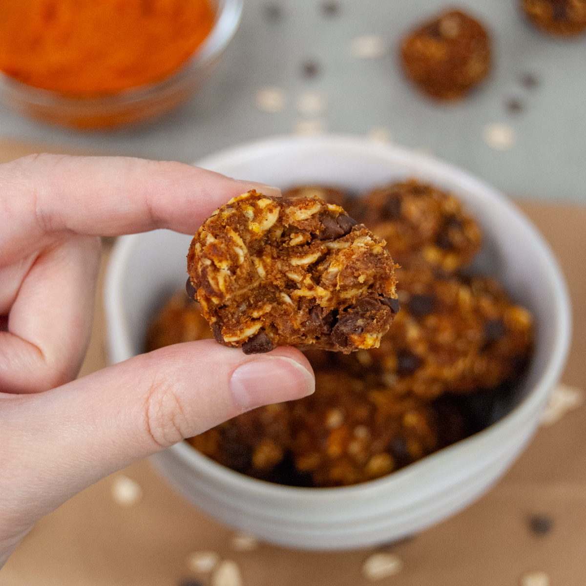 Pumpkin Energy Balls