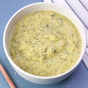 Creamy Zucchini White Bean Soup