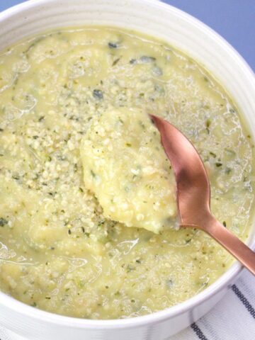 Zucchini White Bean Soup